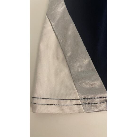 Cheerleading Skirt Girl’s Medium Augusta Sportswear Cheerflex Blue Silver UEC - Picture 4 of 10